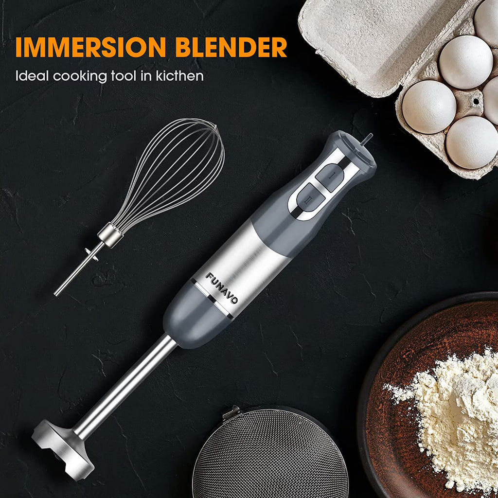 800W Stainless Steel Hand Blender with Turbo Mode K604794