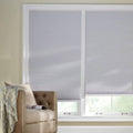 Shadow White Cordless Blackout Cellular Shade 28 in. W x 72 in. L W97462