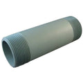 6 In Schedule 80 Gray PVC Pipe Nipple Z48747