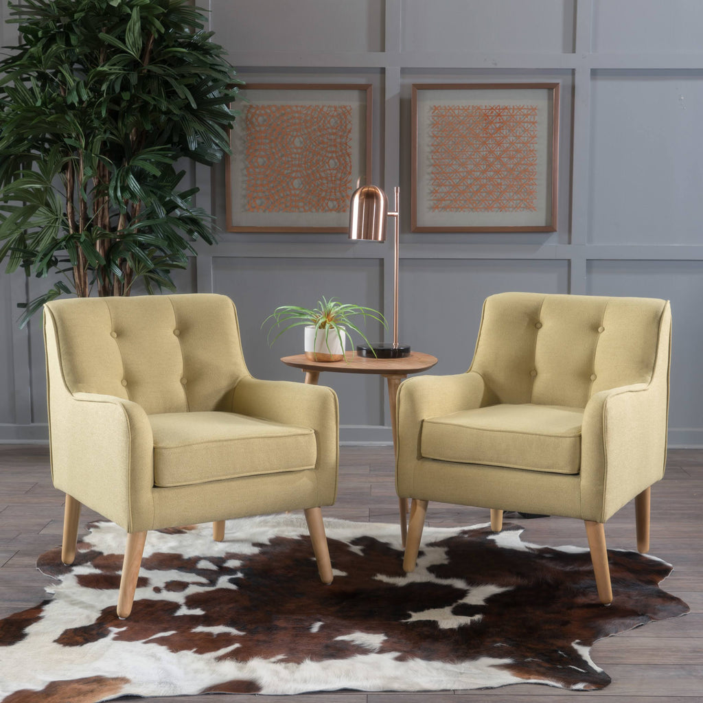 Wasabi Fabric Arm Chair V1355