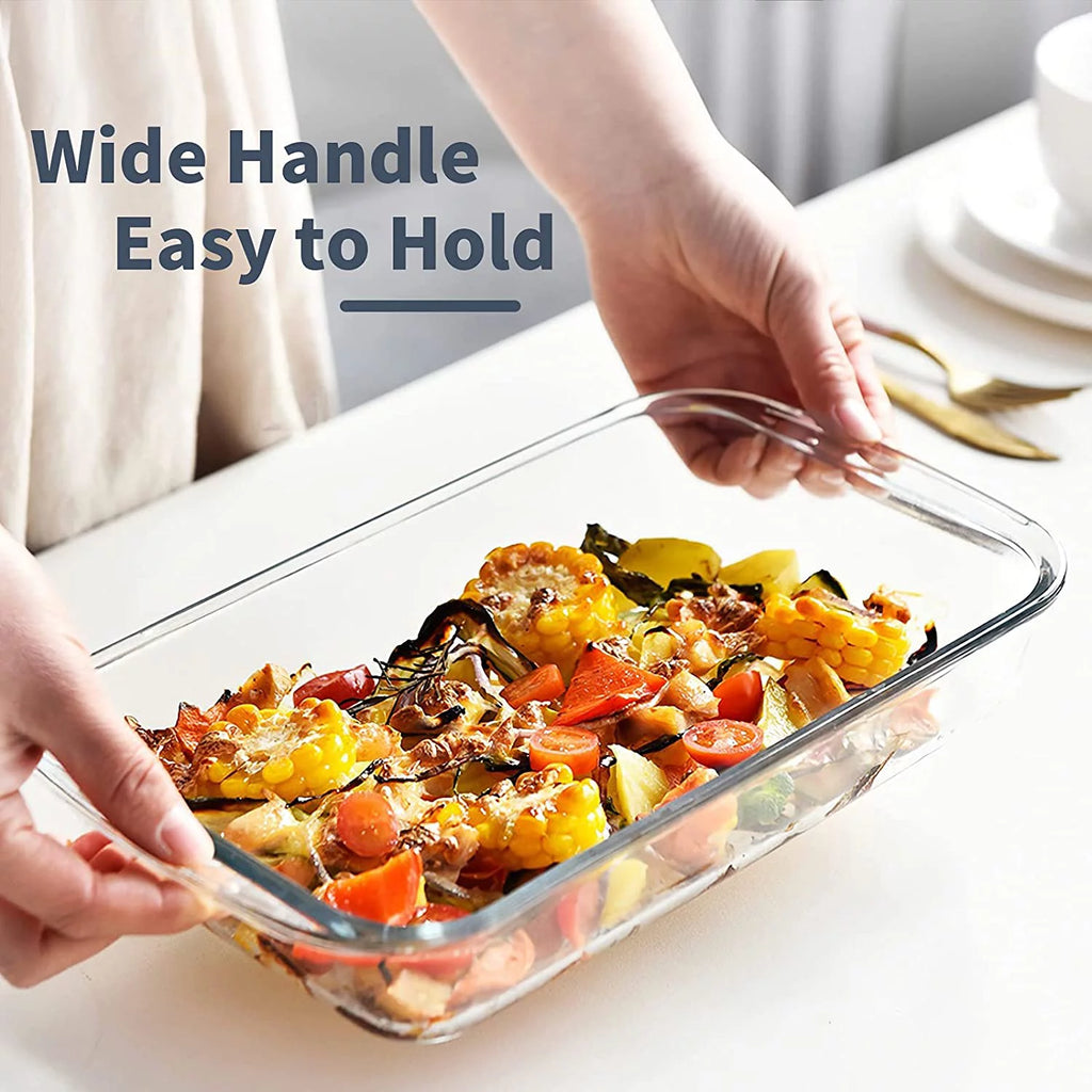 8 Piece Rectangular Glass Baking Dish Set F94866
