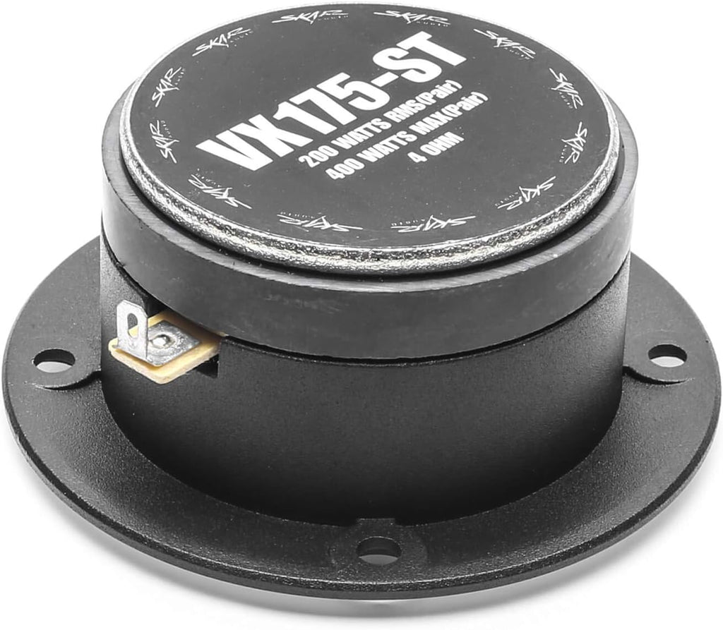 1.75-Inch 400 Watt Aluminum Bullet Super Tweeters, Pair Pack of 2 L8278