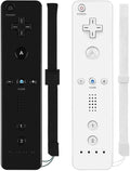 4 Pack Wireless Controller for Wii and Wii U with Silicone Case and Wrist Strap I889007