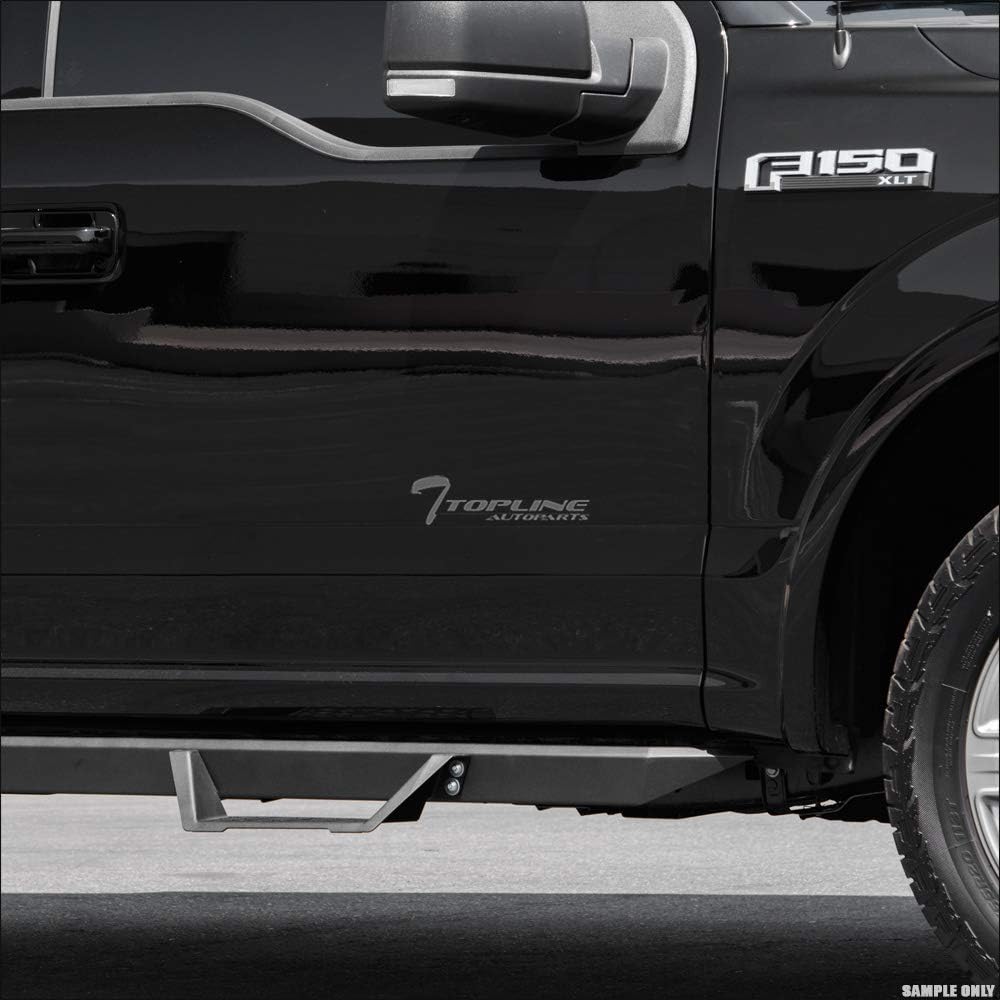 Matte Black Modular Drop Step Side Nerf Bars Rail Running Boards D285