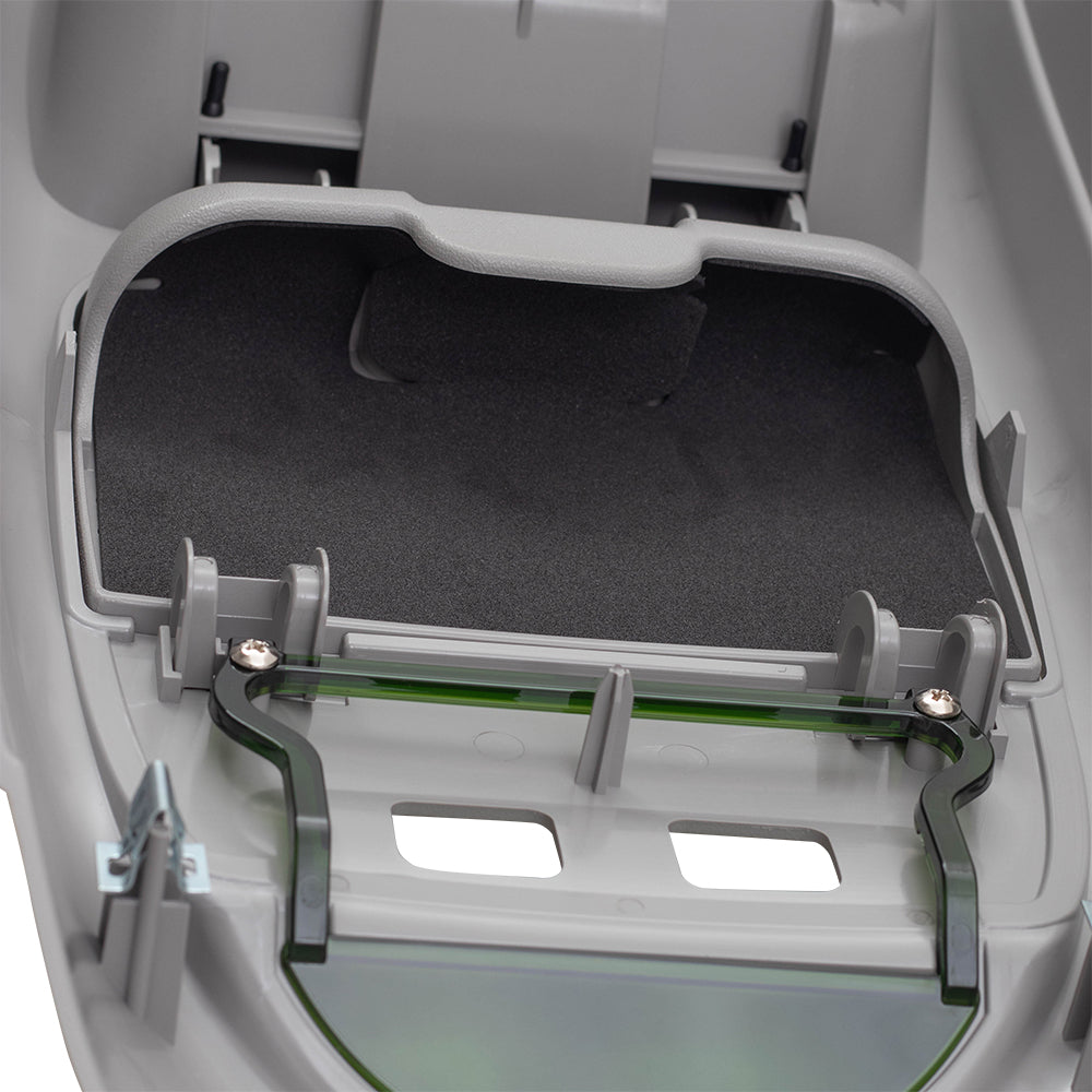 Gray Overhead Roof Ceiling Console for Pickup Truck W4037