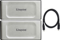 2TB Portable External SSD (2-Pack) with USB-C Cable Bundle O1102