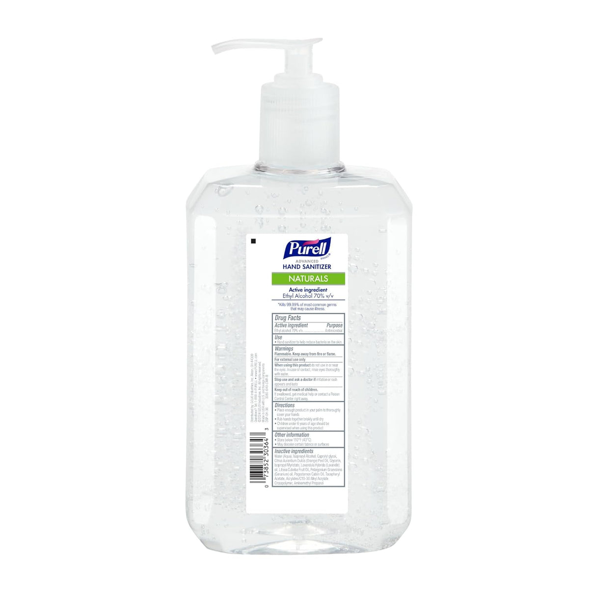 1 Liter Pump Bottle Hand Sanitizer M5728