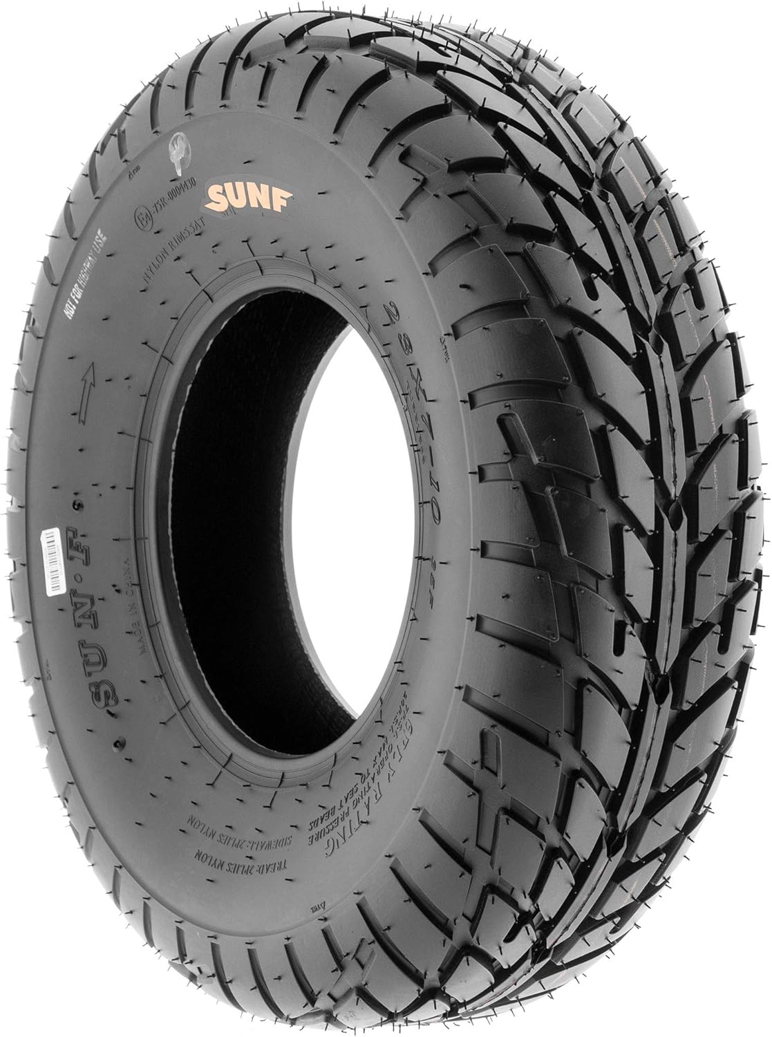 Set of 4 ATV UTV Flat Track Tires 20x7-8 Front & 18x9.5-8 Rear, 6 PR, Tubeless Y775