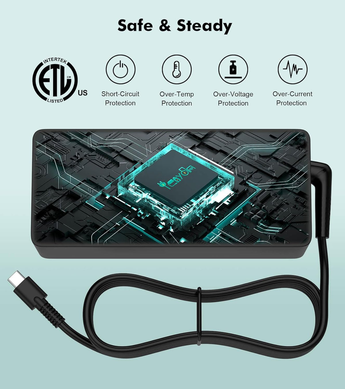 100W USB C Laptop Charger K508