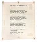 Tale of Two Wolves Wall Tarp A9954
