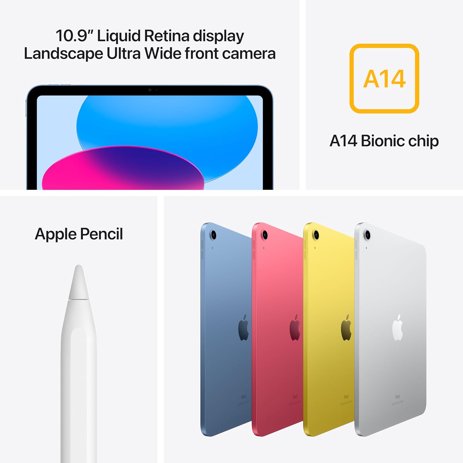 10.9-inch iPad Wi-Fi 64GB Blue U325515