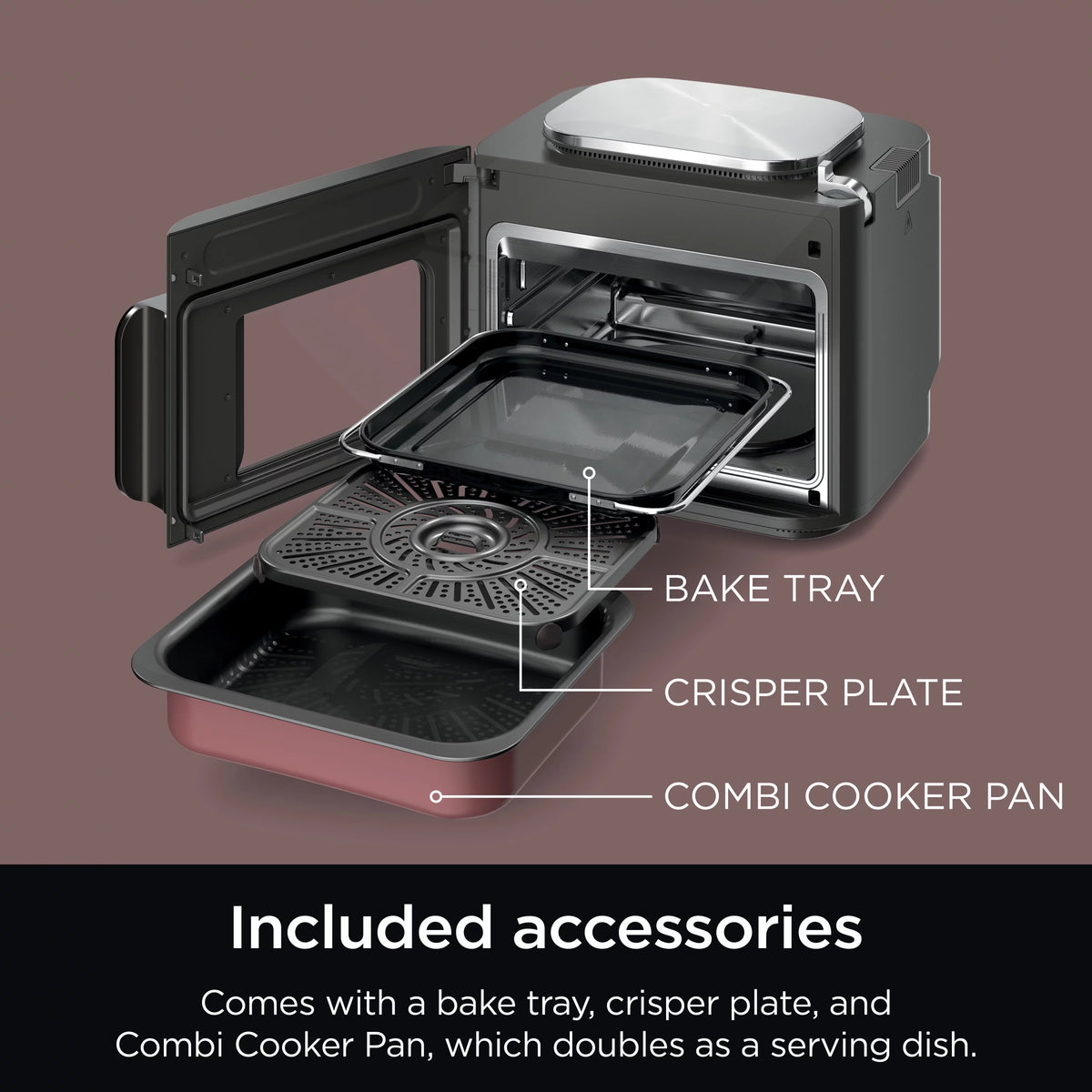 Stainless Steel 10-in-1 Multicooker Y725