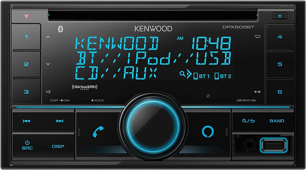 Double DIN CD Car Stereo with Bluetooth M603