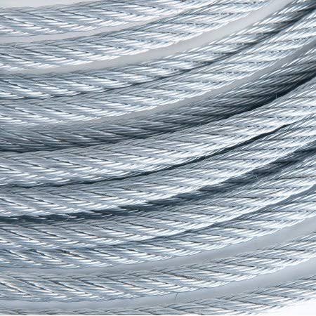 1/2 inch Galvanized Wire Rope Steel Cable 6x19 (50 Feet) K38705