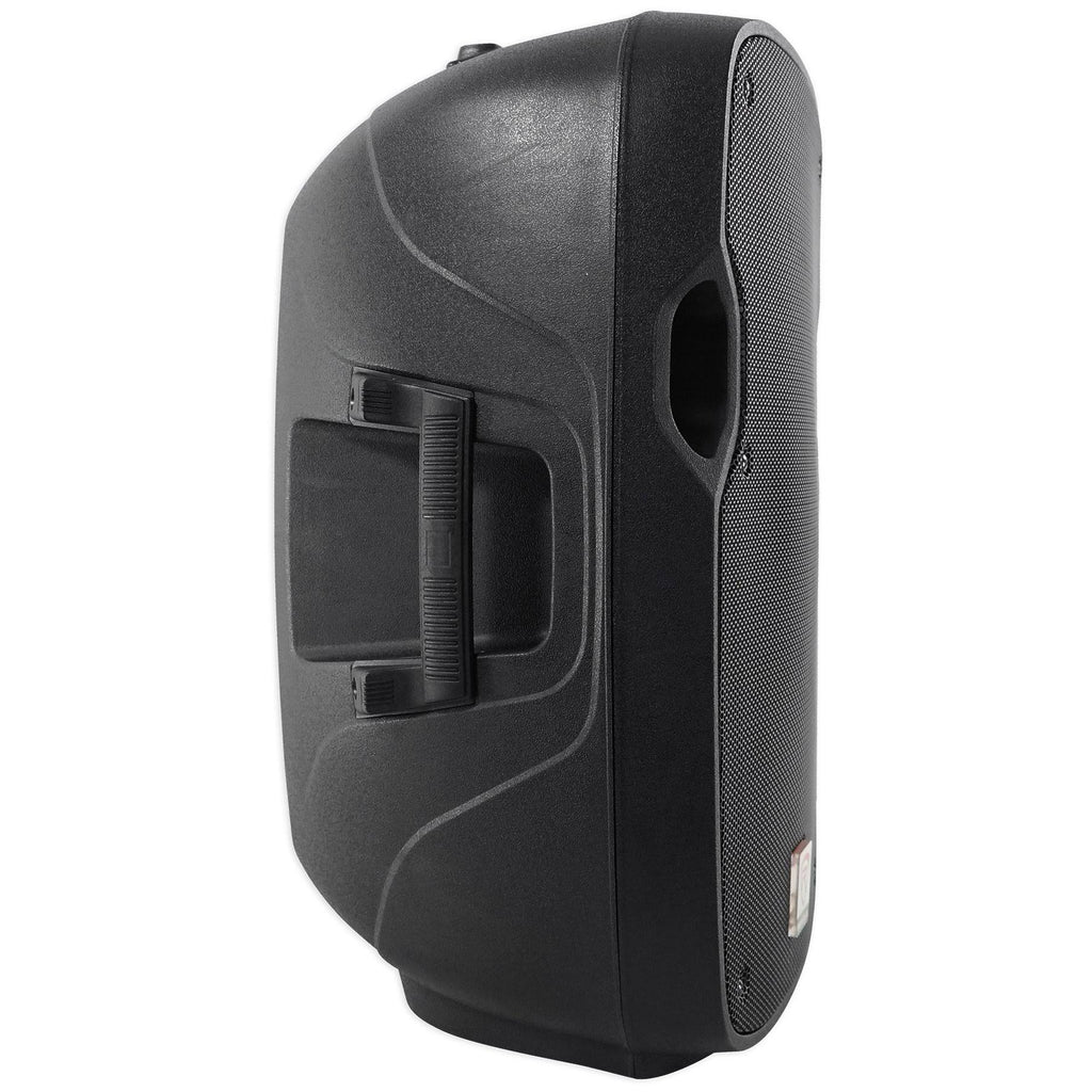 12x22 Passive 1200W DJ PA Speakers with Stands and Cables W834079