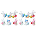 12 Pcs Resin Rabbit Ornament Mini Dollhouse Accessories U7481
