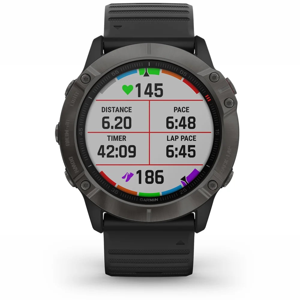 Carbon Gray DLC Multisport GPS Smartwatch P708748