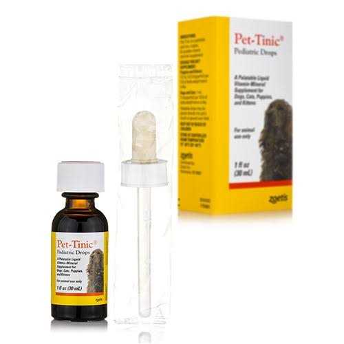Pet-Tinic Pediatric Drops for Dogs U504998