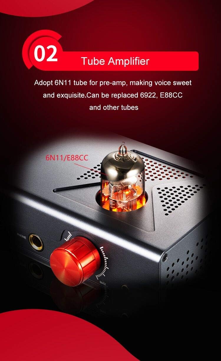 Tube Headphone Amplifier Line Out Pre-Amp A52956