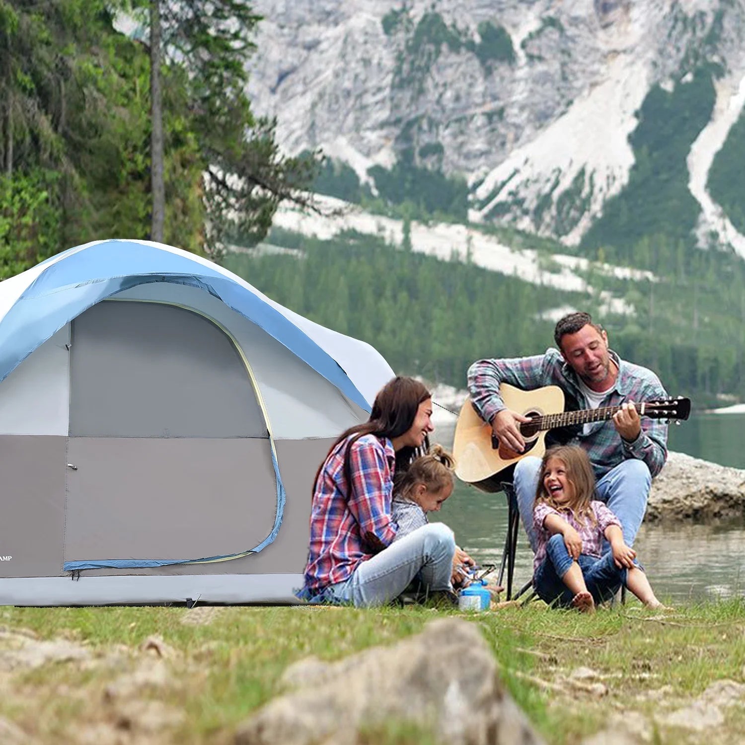 6 Person Dome Tent with Carry Bag K81674