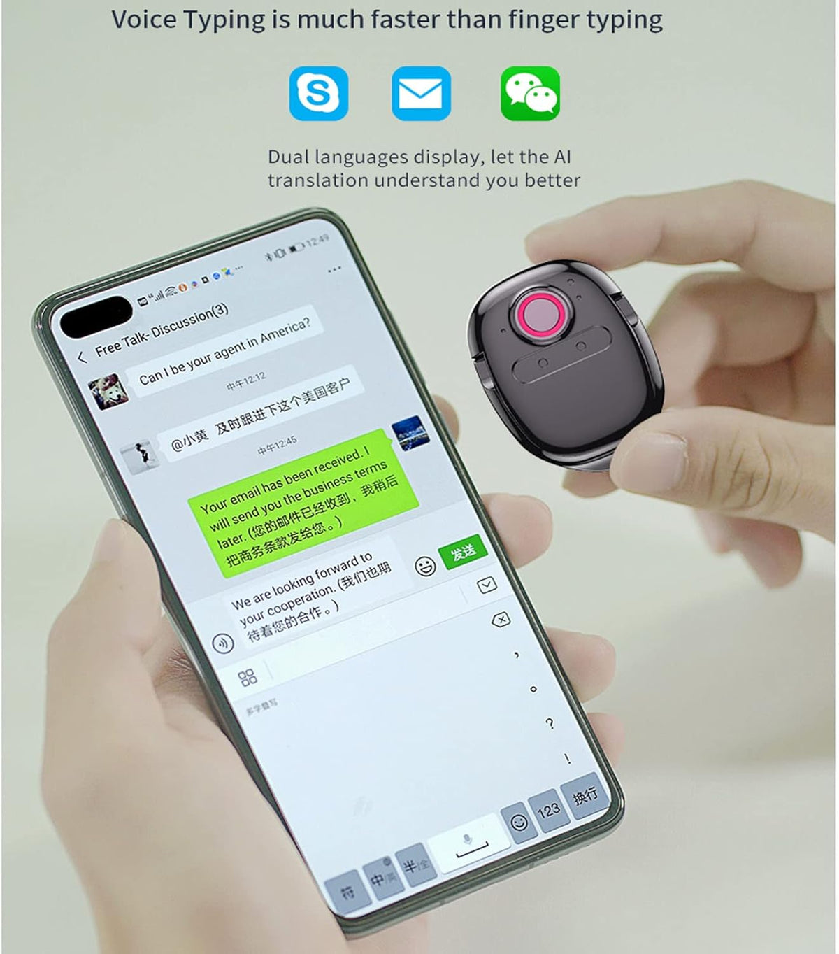 Portable Translator Device Supporting 120 Languages R6575