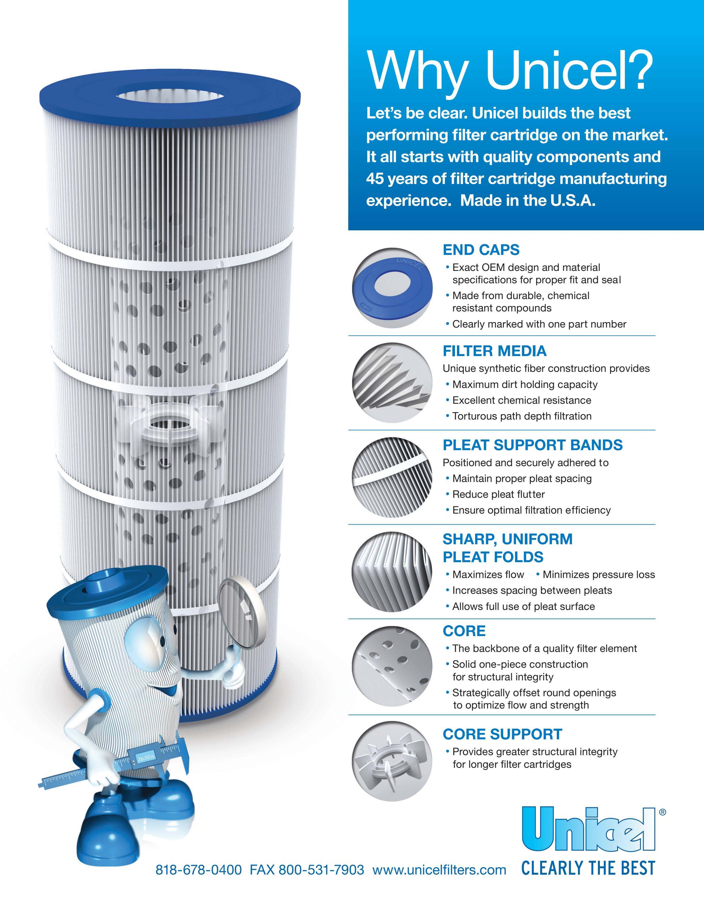 50 Sq. ft. Replacement Filter Cartridge (6 Pack) B562405