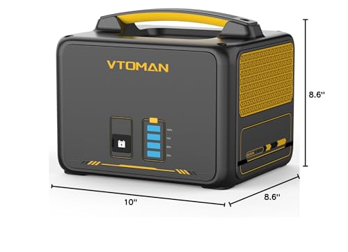 Portable Power Station with 600W AC Outlets X688299