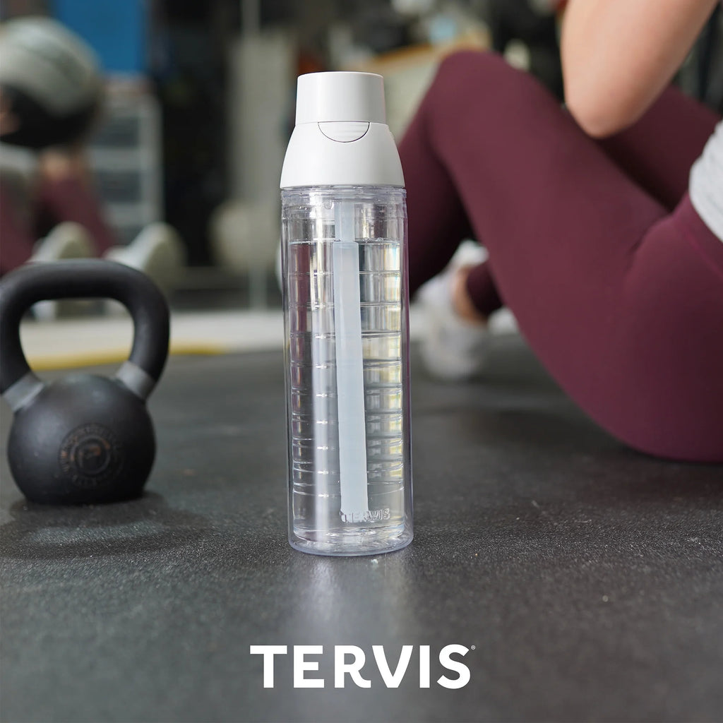 Tervis Shamrock Double Walled Insulated Tumbler Travel Cup, 24oz Venture Lite Water Bottle P275
