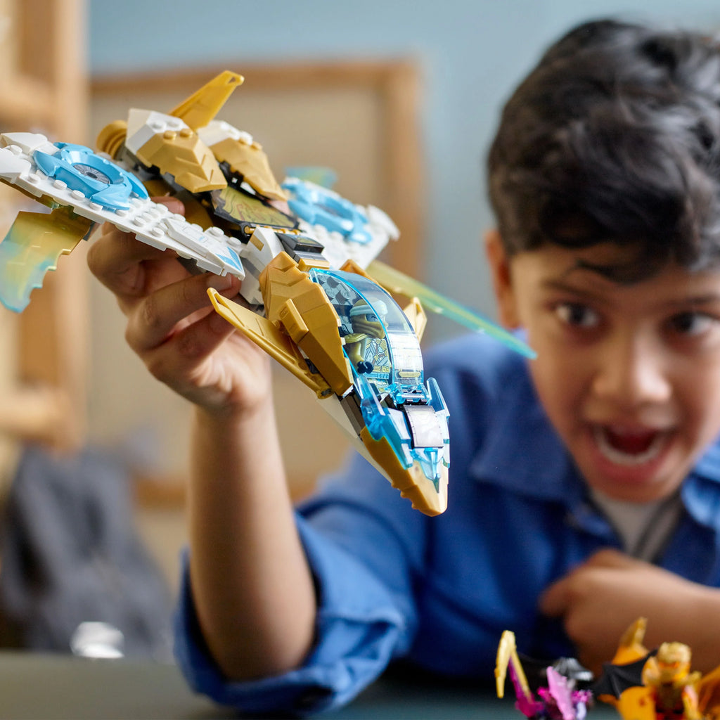 Zane's Golden Dragon Jet Toy Plane Set H60720