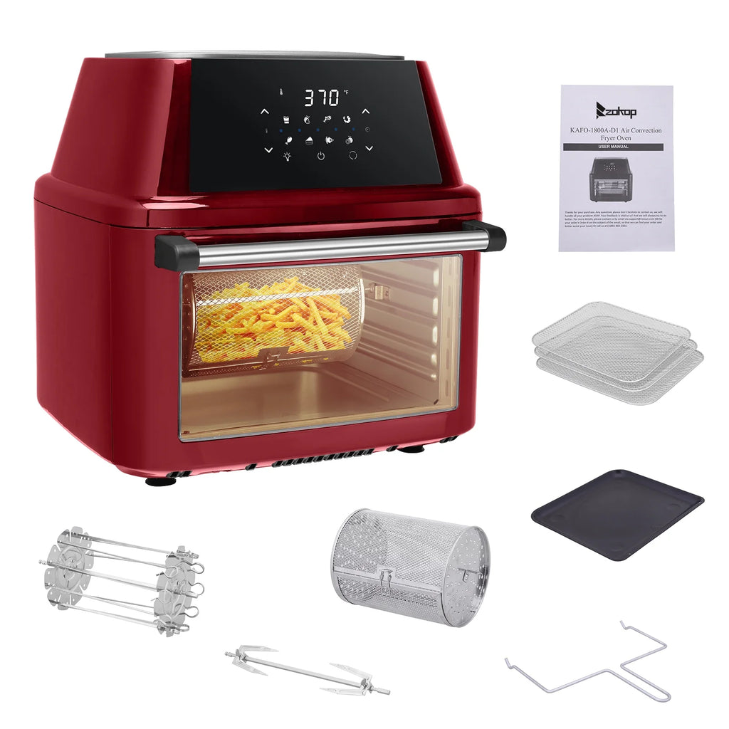 16.91Qt 8-in-1 Air Fryer Oven 1800W Y25970