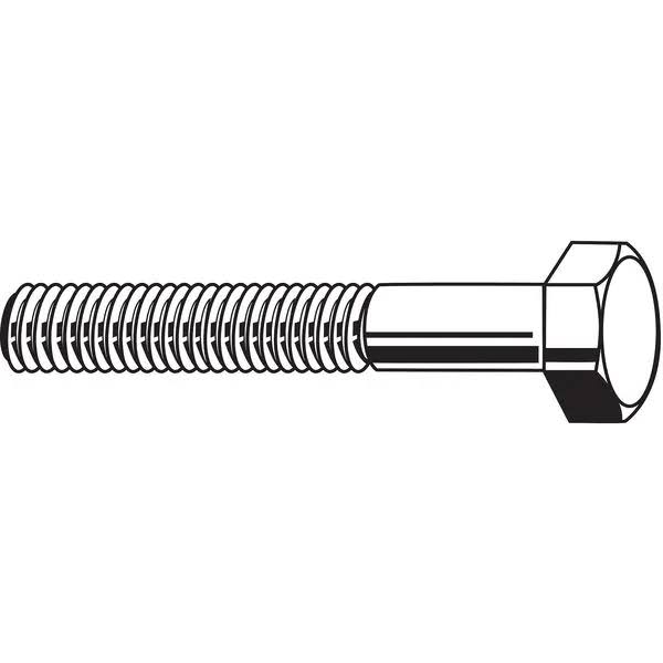 7/8 inch-9 316 Stainless Steel Hex Head Cap Screw, Pk 5 J84237