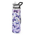 Purple 32oz Tritan Leakproof Water Bottle with Straw X1472