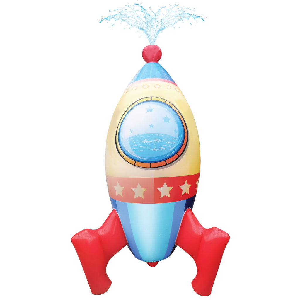 Inflatable Sprinkler Rocket Ship E83717