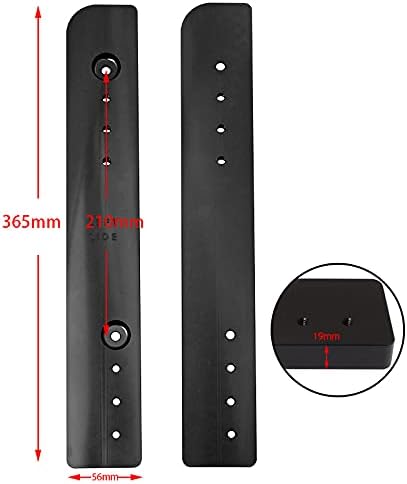 Motorcycle Tour-Pak Relocator Kit Mount Plate Rack Adjustable 1-3 Extend Z76190