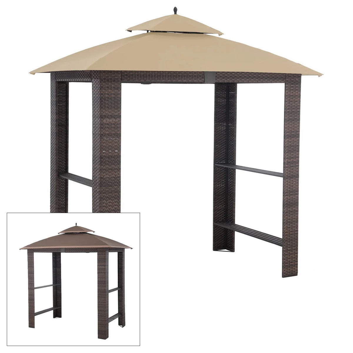 Replacement Canopy Top Cover for Grill Gazebo L121427