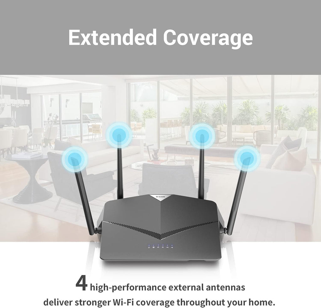 AC2600 Dual Band Gigabit Mesh Router Pack of 2 E5024