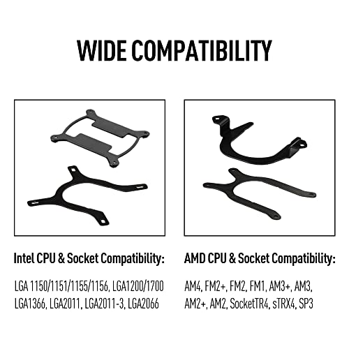 360mm AIO CPU Liquid Cooler with Triple 120mm RGB PWM Fans T69737
