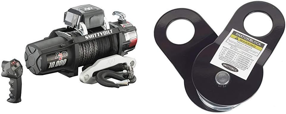 Waterproof Steel Cable Winch 10,000 lb. Load Capacity Q473895