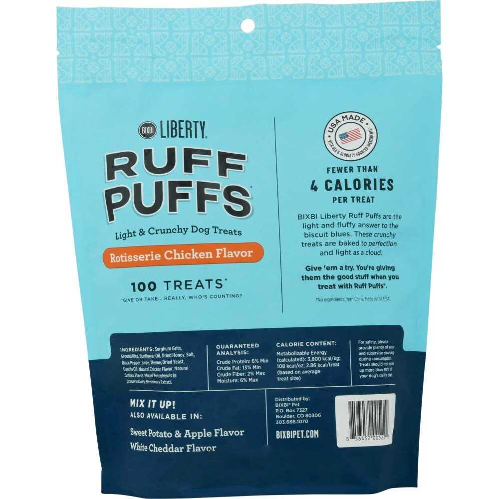 Ruff Puffs Flavor Dog Treats R44676
