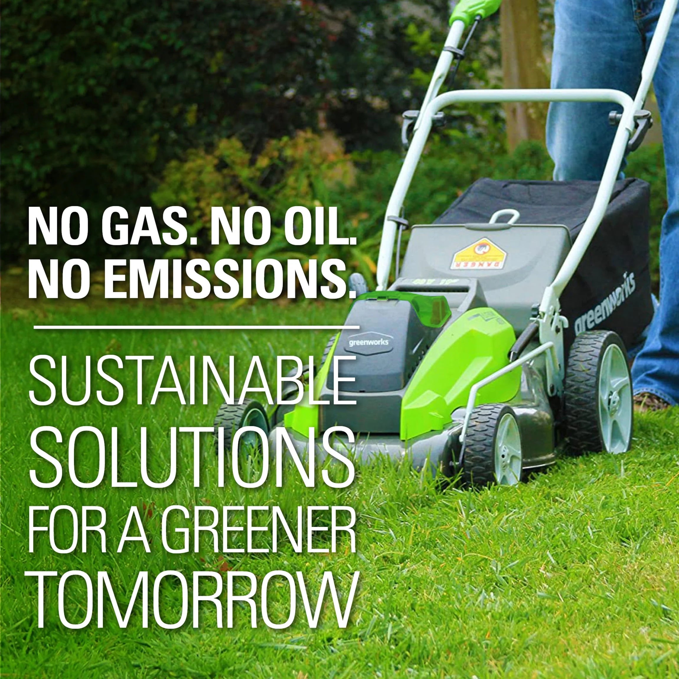 40V Brushless Walk-Behind Lawn Mower with 4.0 Ah Battery & Charger N6893