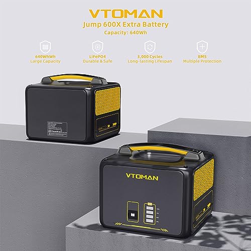 Portable Power Station with 600W AC Outlets X688299