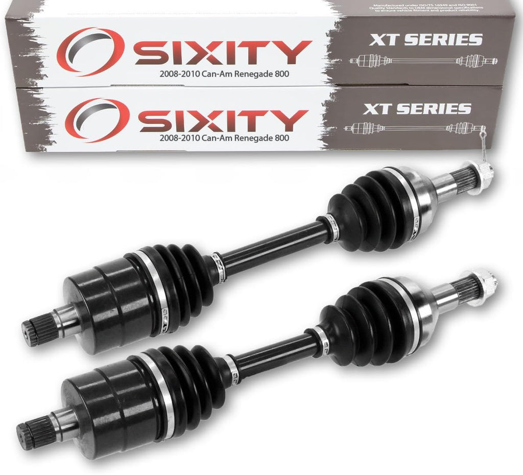 Rear Left Right Axles Pair for Can-Am Renegade 800 4X4 E385