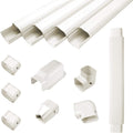 3" W 15Ft L PVC Line Cover Kit Pack of 2 F597