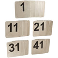 Stainless Steel Number Cards 1-50 O883873