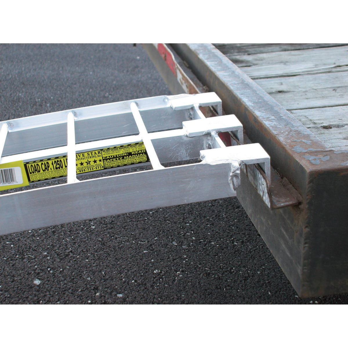 Aluminum Ramp Set, 5 ft. x 12 in, 2500 lbs Capacity J24755