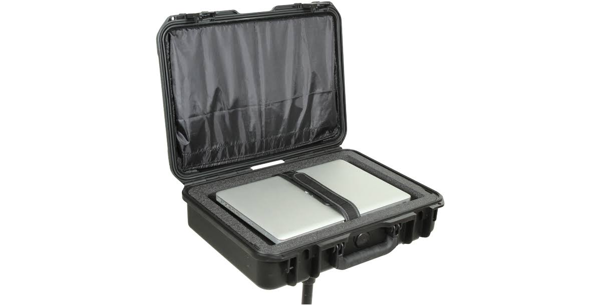 Black Waterproof Laptop Hard Case F23466