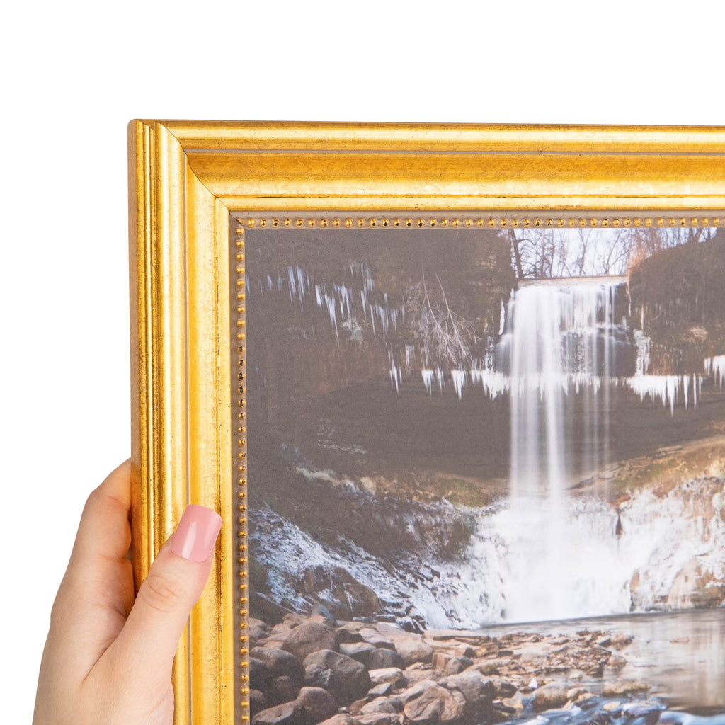 Antique Gold Wood Picture Frame M81298