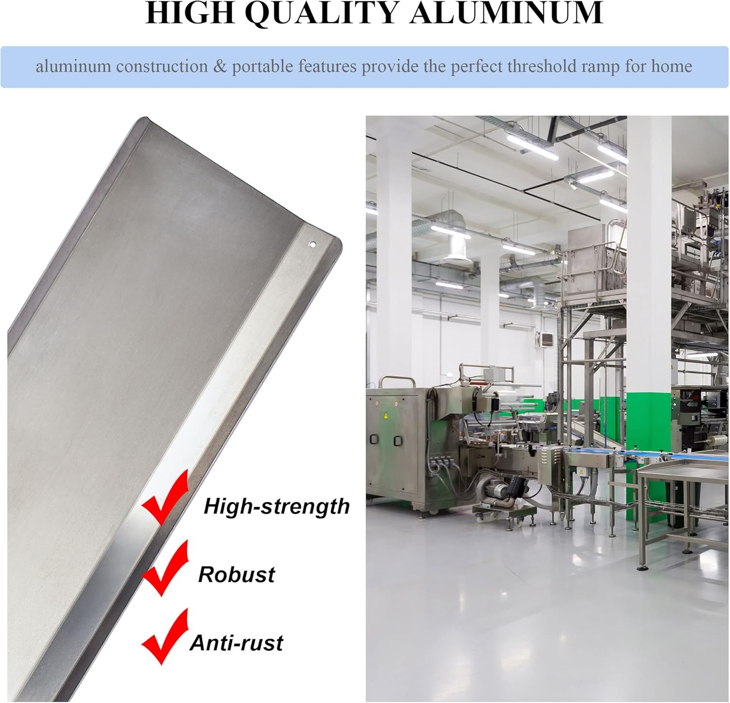 Aluminum Wheelchair Ramp M92292