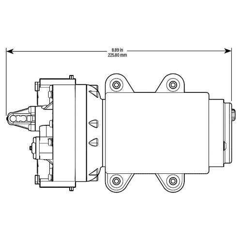 5.3 GPM Water Pump M9354