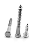Hex Lag Screw Low Carbon Steel Zinc Plated T19439